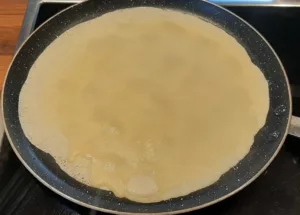 Pâte à crêpes légères