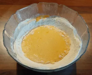 Pâte à crêpes légères