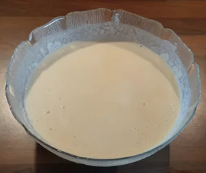 Pâte à crêpes légères