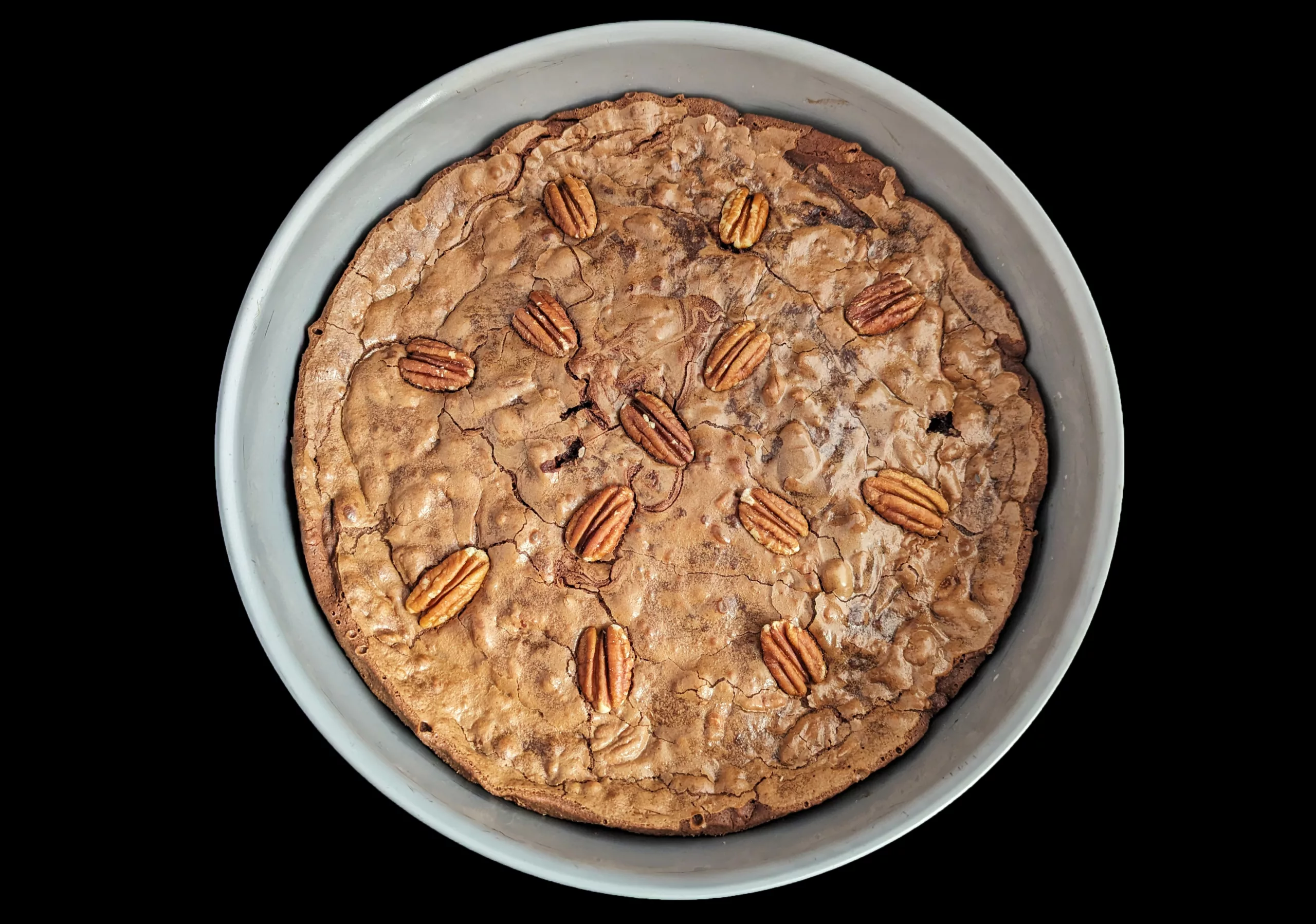 Préparez un brownie délicieux aux noix de pécan - Étape par étape