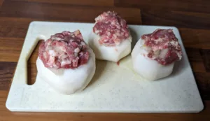 Navets farcis au four