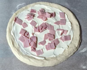 Pizza chèvre miel