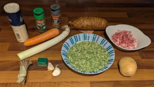 Purée de pois cassés