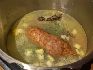 Purée de pois cassés