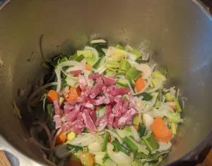 Soupe de pois cassés