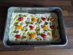 Recette focaccia moelleuse