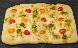 Recette focaccia italienne traditionnelle