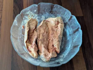 Foie gras aux raisins